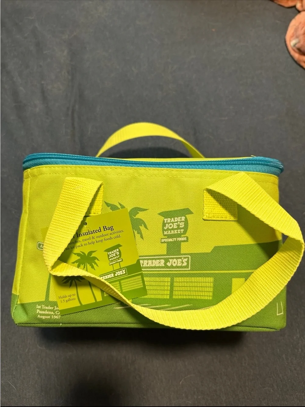 🆕Trader Joe’s Set of 2 Mini Insulated Food Storage Lunch Tote Bag❤️❤️
